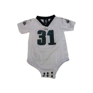 ELLIS HOBBS #31 Philadelphia Eagles Jersey Infant 12 Months One Piece Reebok Euc